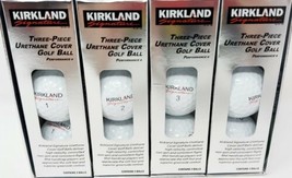 Kirkland Signature Three Piece Urethane Cover 12 Golf Balls (4-3 Count Sleeves) - £14.73 GBP