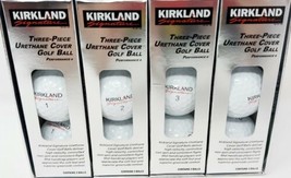 Kirkland Signature Three Piece Urethane Cover 12 Golf Balls (4-3 Count Sleeves) - £14.12 GBP