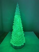 Light Up Color Changing Acrylic Christmas Tree - $25.14 CAD