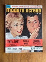 Modern Screen Magazine Dec 1961 Tony Curtis And Janet Leigh Cover - £15.73 GBP