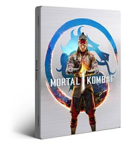 New Rare Official Limited Edition Mortal Kombat 1 Steelbook Case No Game - $19.77