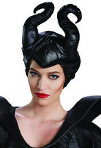 Disguise Women&#39;s Disney Maleficent Movie Horns Costume Accessory, Black, Adult - £79.02 GBP