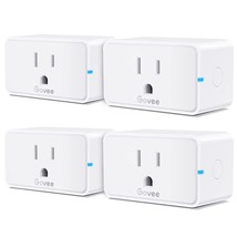 Govee Smart Plug, WiFi Bluetooth Outlets 4 Pack Work with Alexa and Google - £35.39 GBP