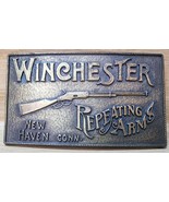 Winchester Repeating Arms Belt Buckle Vintage New Haven Connecticut USA ... - $12.34