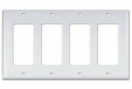Westgate 8834-I Ivory Four Gang Decora / GFCI Wallplates - $1.28 CAD