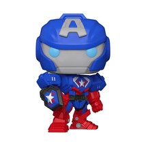 Captain America Marvel Mech 10&quot; US Exclusive Pop! Vinyl - £79.41 GBP