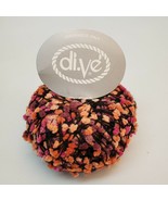Di.Ve  Carioca Yarn color 24C92 60% acrylic 40% polyamide pink orange bl... - £5.38 GBP