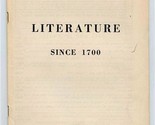 Barnes &amp; Noble Catalog 425 Literature Since 1700 Scholarly Book Dept 196... - $27.72