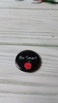 Vintage American Girl Grin Pin Be Smart Pleasant Company - $3.95