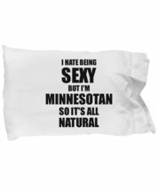 Sexy Minnesotan Pillowcase Funny Gift for Husband Wife Bf Gf Minnesota Pride Pil - £17.20 GBP