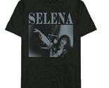 Men's Medium Selena Short Sleeve Graphic T-Shirt,Black  - $15.99