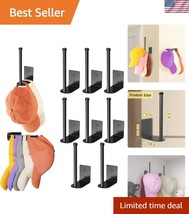 Durable 6-Inch Hat Organizer – Rust-Resistant Steel with 3 Installation ... - $39.00