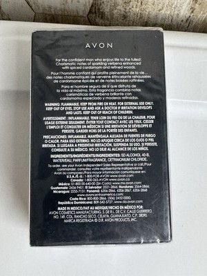 Avon Alpha Eau de Toilette Spray for Men 3.4 oz New in Factory Sealed Box Item image 4