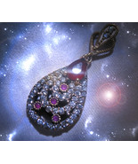 FREE W $99 RUBY NECKLACE POWERFUL DJINN MAGNIFIER MAGICK 7 SCHOLARS  - $0.00