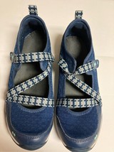 RYKA KAILEE Adjustable Mary Janes Navy Comfort Walking Sneakers Shoes 9M - $18.80