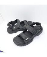 Crocs Tikali Suede Slip On Adjustable Sandal Shoe Black Mens Size 13 - $30.75 CAD