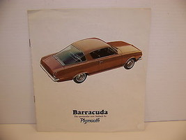 1965 PLYMOUTH BARRACUDA SALES BROCHURE ORIGINAL - $26.99
