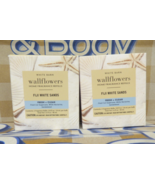 Bath &amp; Body works Wallflower refills 4 bulbs FIJI WHITE SANDS 2 boxes LQQK - $34.12 CAD