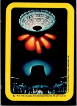 Close Encounters Of The Third Kind STICKER 1978 Sticker #5  COLUMBIA PIC... - $2.24
