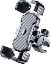 Miracase Motorcycle Phone Mount, One Touch Release And Lock Bike Phone H... - $37.99