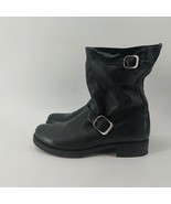 FRYE Veronica Short Boots Black Leather Size 10 B  3476503 - $74.79