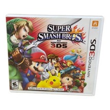 Super Smash Bros Nintendo 3DS Case &amp; Game Tested - £10.71 GBP