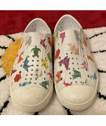 A Very Cute Pair Of Native Origami Print Size US2 Kids Shoes - $17.33