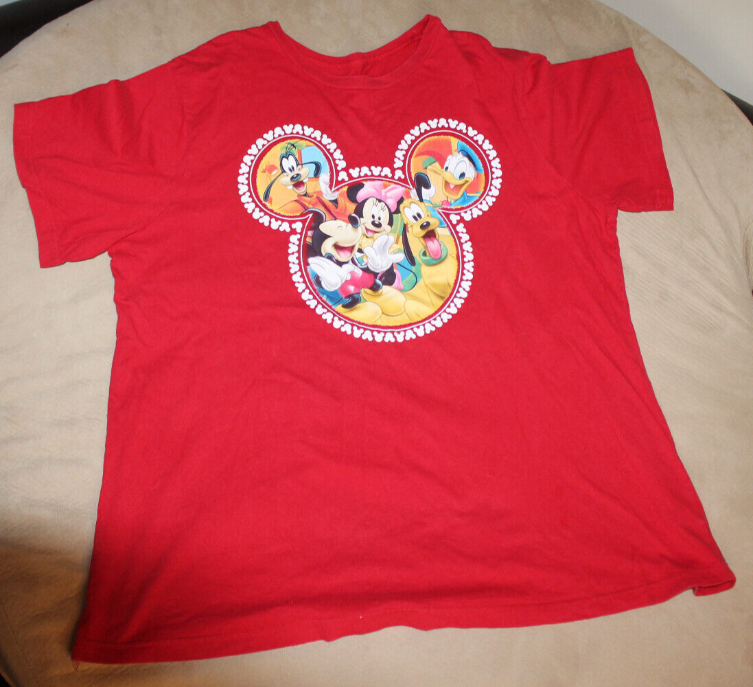 Womens Walt Disney World Parks T-Shirt Adult Size 3X Florida Mickey Mouse Ears  - $24.63