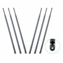 6 X 9Dbi 2.4Ghz 5Ghz Dual Band Wifi Rp-Sma Antennas For Asus Rt-Ac3200 - £31.59 GBP