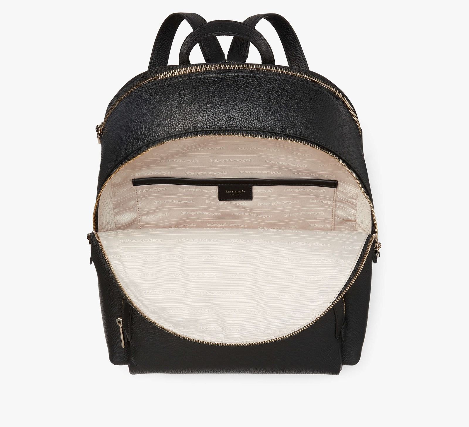 Kate Spade Hudson Large Pebbled Leather Backpack ~NWT~ Black Item image 3