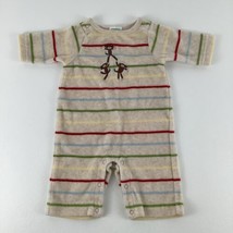 Vintage Gymboree Preemie Boy Sock Monkey Outfit Stripes 2004 Retired - $49.45