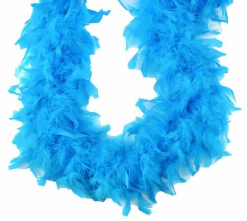 Primary image for Turquoise 70 gm 72 in 6 Ft Chandelle Feather Boa