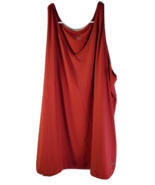 Reebok Play Dry Tank Top Women Size 26/28 Red Knit Polyester Sleeveless ... - £10.89 GBP
