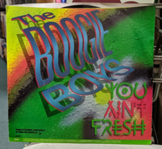 Boogie Boys You Ain&#39;t Fresh VG+ 45 RPM W/ Picture Sleeve Vinyl - $8.90