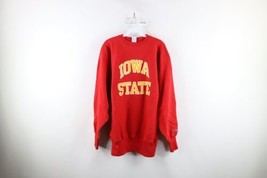 Vintage 90s Champion Reverse Weave Mens 2XL Iowa State University Sweatshirt USA - £121.76 GBP