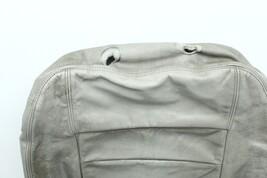 2000 AUDI A4 B5 FRONT DRIVER LEFT UPPER SEAT COVER OEM LEATHER GRAY H1494 image 9