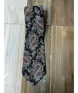 Surrey Necktie Men’s Multicolor Paisley Academia Grandpacore Workwear Ti... - $2.19