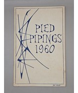 PIED PIPINGS OF THE POETS CLUB-1960-Don Hadley-Indiana State Teachers Co... - $1,164.56 MXN