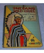 Indians Wild and Cruel 1929 Whitman Publishing Dennis Stovall Book - $219.52 MXN