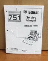 Bobcat 751 Skid Steer Loader Service Manual Shop Repair Book 1 Part # 69... - £28.84 GBP