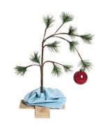 Peanuts Charlie Brown Christmas Tree The Original 18 in Tall with Linus ... - £13.77 GBP