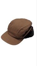 Cotton Duck Work Hat Ear Flap Hat Winter Cap Broner Large - $24.74