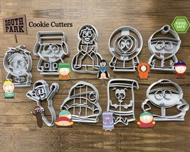 South Park Cookie Cutters | Stan | Cartman | Randy | Kyle | Kenny | Butters - £3.94 GBP+