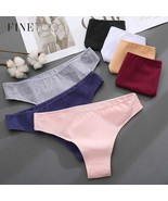 3Pcs/set Cotton Brazilian Panties M-2XL Women Underwear Ladies Soild Col - $20.53 CAD