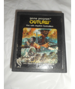 ATARI 2600 GAME OUTLAW 1978 CX2605 Not Tested CARTRIDGE ONLY - £4.67 GBP