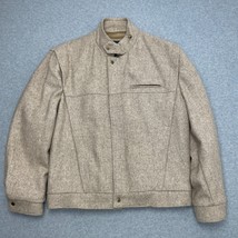 John Weitz Jacket Size 44 Vintage 50s 60s Aberdeen Full Zip Bomber Wool Blend - £77.84 GBP