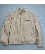 John Weitz Jacket Size 44 Vintage 50s 60s Aberdeen Full Zip Bomber Wool ... - £78.89 GBP
