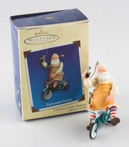 Hallmark Keepsake Ornament &quot;Toymaker Santa&quot; Collector&#39;s Series 2002 w/ B... - £48.78 GBP