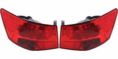Primary image for FITS KIA FORTE SEDAN 2010-2013 PAIR RIGHT LEFT TAILLIGHTS TAIL LIGHTS REAR LAMPS
