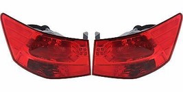 Fits Kia Forte Sedan 2010-2013 Pair Right Left Taillights Tail Lights Rear Lamps - £131.65 GBP